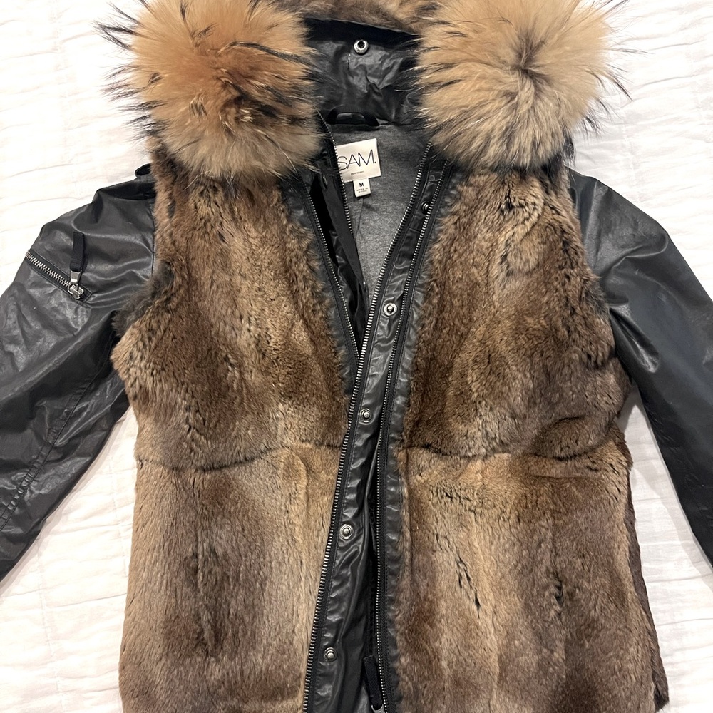 Fur Jacket with vest